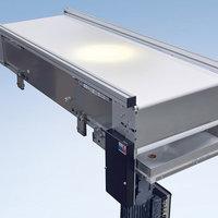 Translucent conveyor for visual inspection 01
