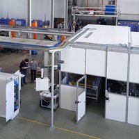 Sauberraum für vollautomatisierte Prüfanlage