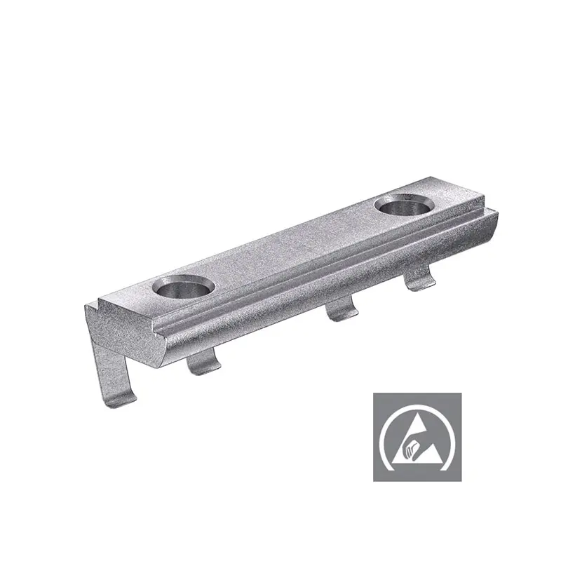 Einschwenklasche 2/40, ESD, mit Federblech, M8