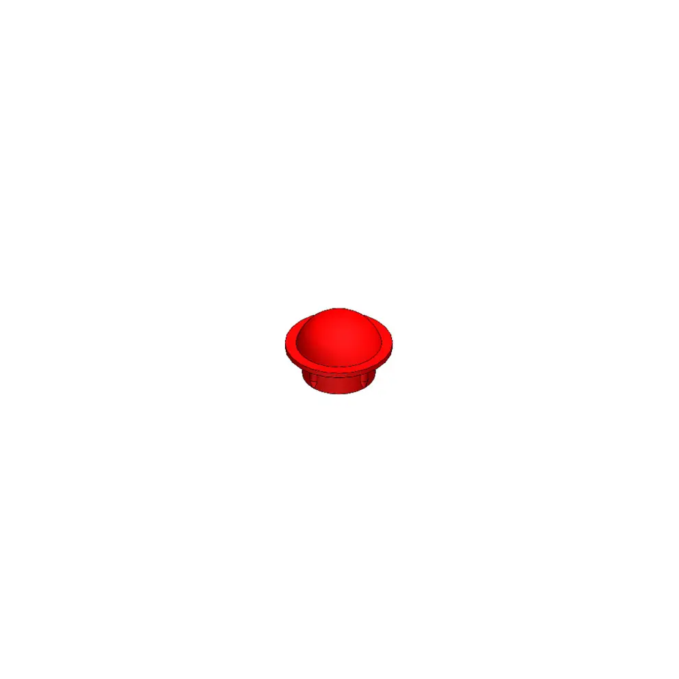 Haltestopfen M8 rot