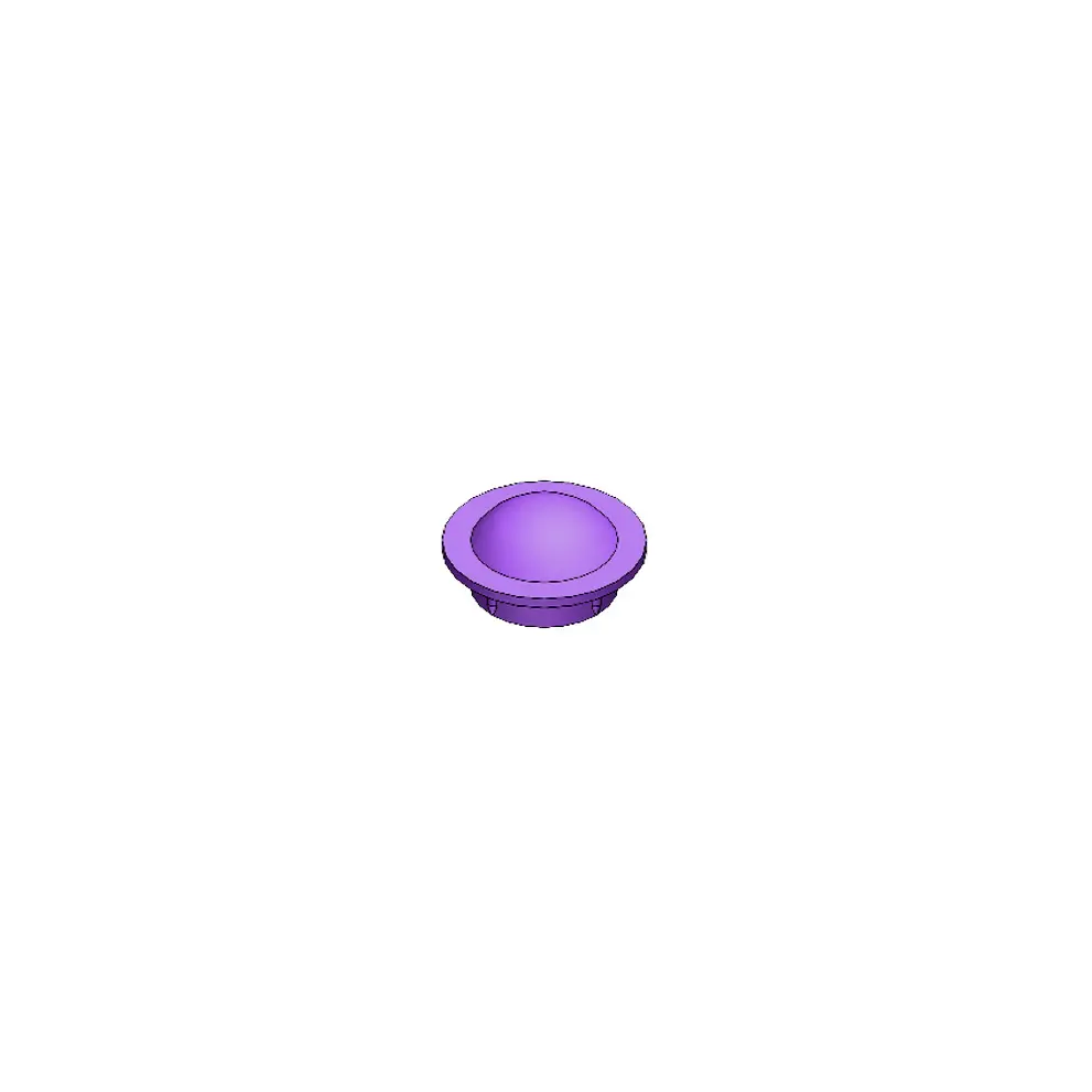 Haltestopfen M12 violett