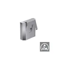 Lasche 1 ESD (Nutenstein), mit Federblech, M6