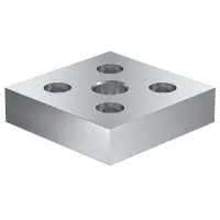 Anschlussplatte B G1/2"