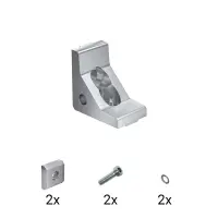 Winkelverbindung E25s, inkl. Befestigungsmaterial