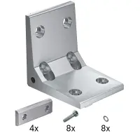 Winkelverbindung G65s, inkl. Befestigungsmaterial