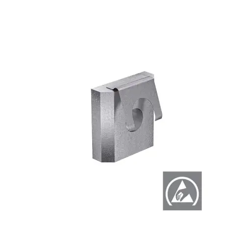 Lasche 1 ESD (Nutenstein), mit Federblech, M8