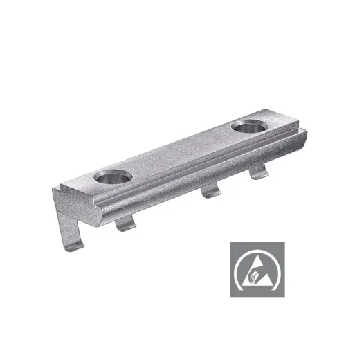 Einschwenklasche 2/40, ESD, mit Federblech, M8