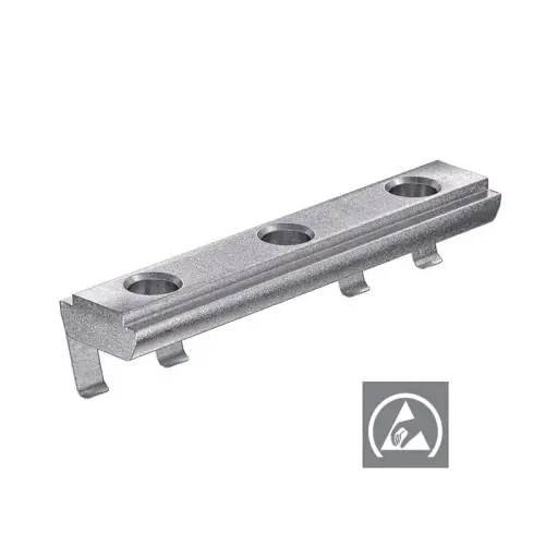 Einschwenklasche 3/25, ESD, mit Federblech, M8