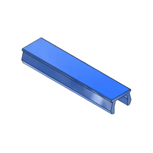 Verschlussprofil mk 3014, blau