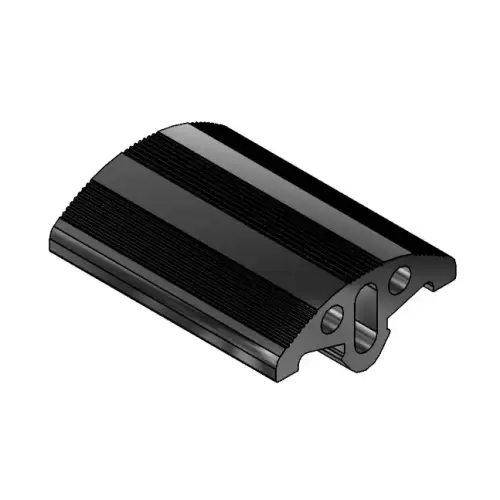 Abdeckprofil mk 3035, schwarz