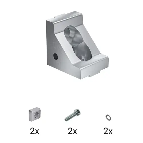 Winkelverbindung H40s, inkl. Befestigungsmaterial