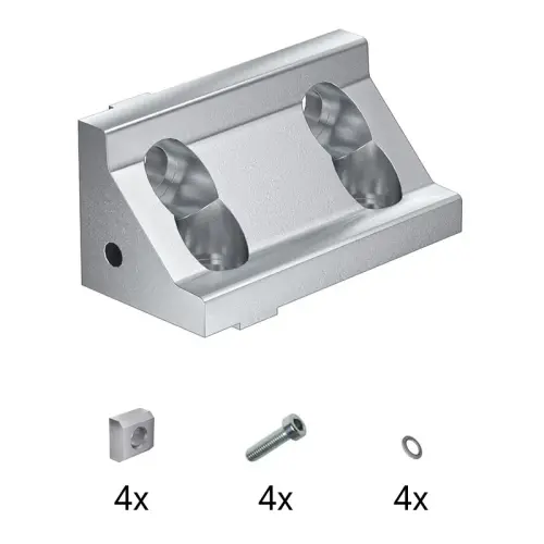 Winkelverbindung H100s, inkl. Befestigungsmaterial