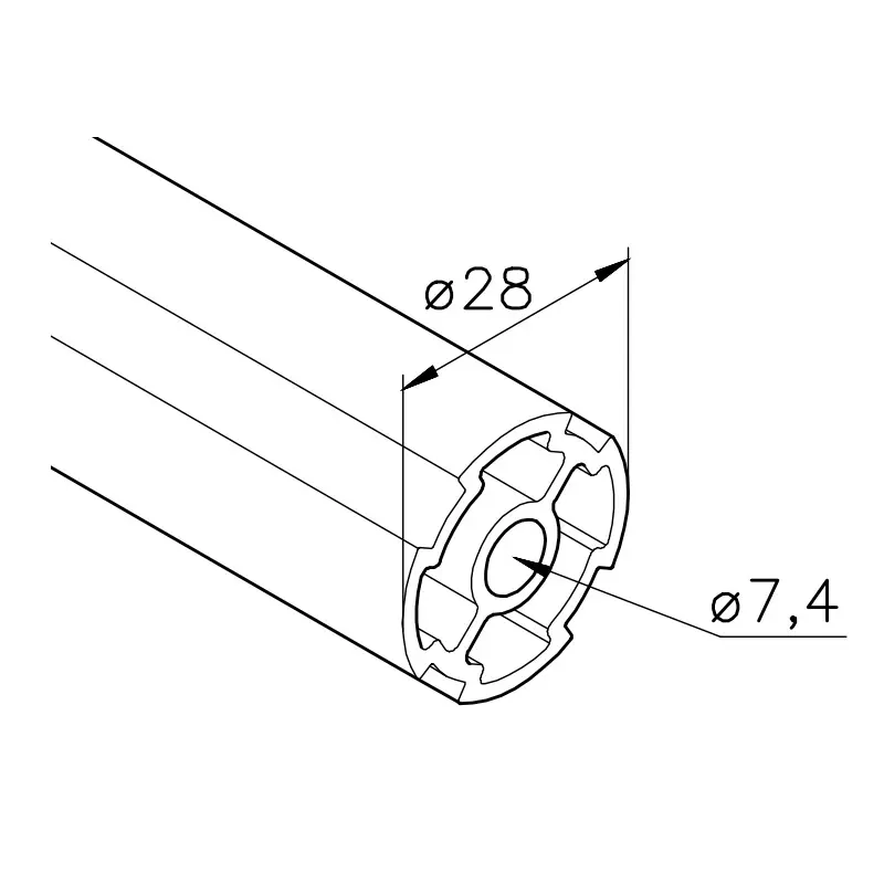 Rundrohprofil mk 2279 Abmessungen