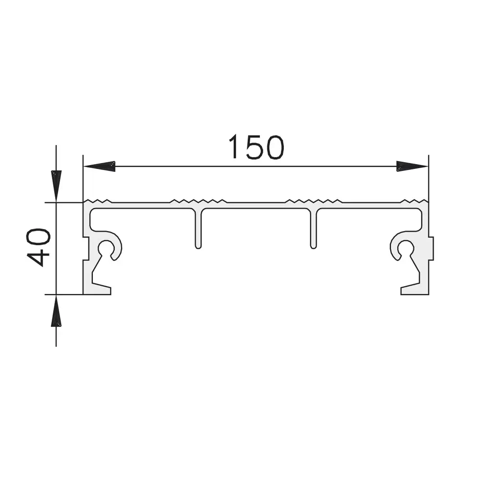 Profil mk 2040.69 dimensions