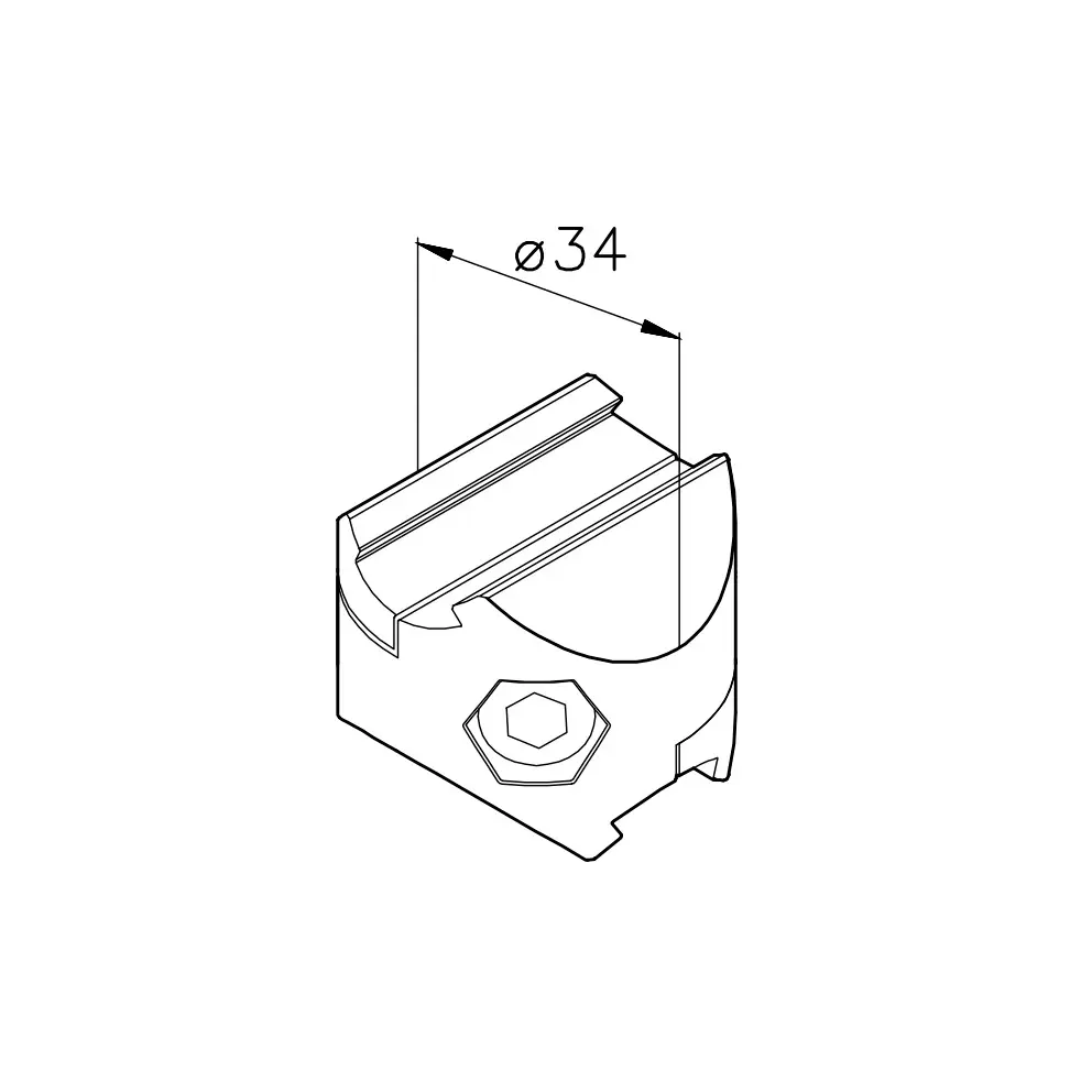Kreuzverbinder D28 Abmessungen