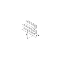 Konstruktionsprofil mk 2025.41 (Adapter) Abmessungen