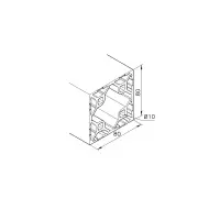 Reinraumprofil mk 2040.109 Abmessungen