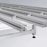 Tischgestell montiert aus Profil mk 6050.01