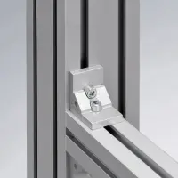 Profile Serie 50 montiert mit Winkel B40
