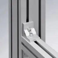 Profile Serie 50 montiert mit Winkel B40s2