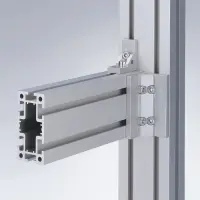 Profile Serie 50 montiert mit 90°-Winkel