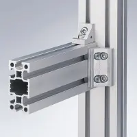 Profile Serie 60 montiert mit 90°-Winkel