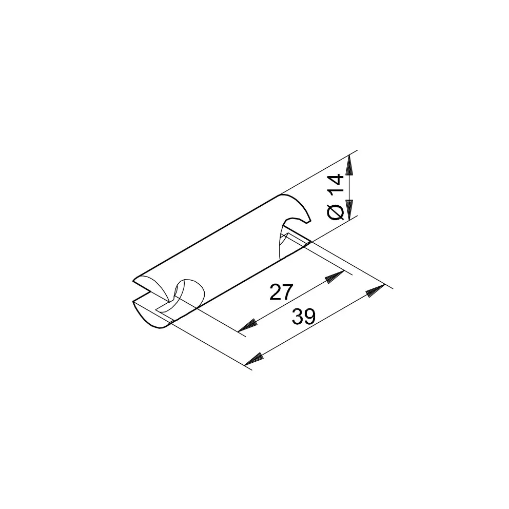 Bolzenverbinder 40 Abmessungen