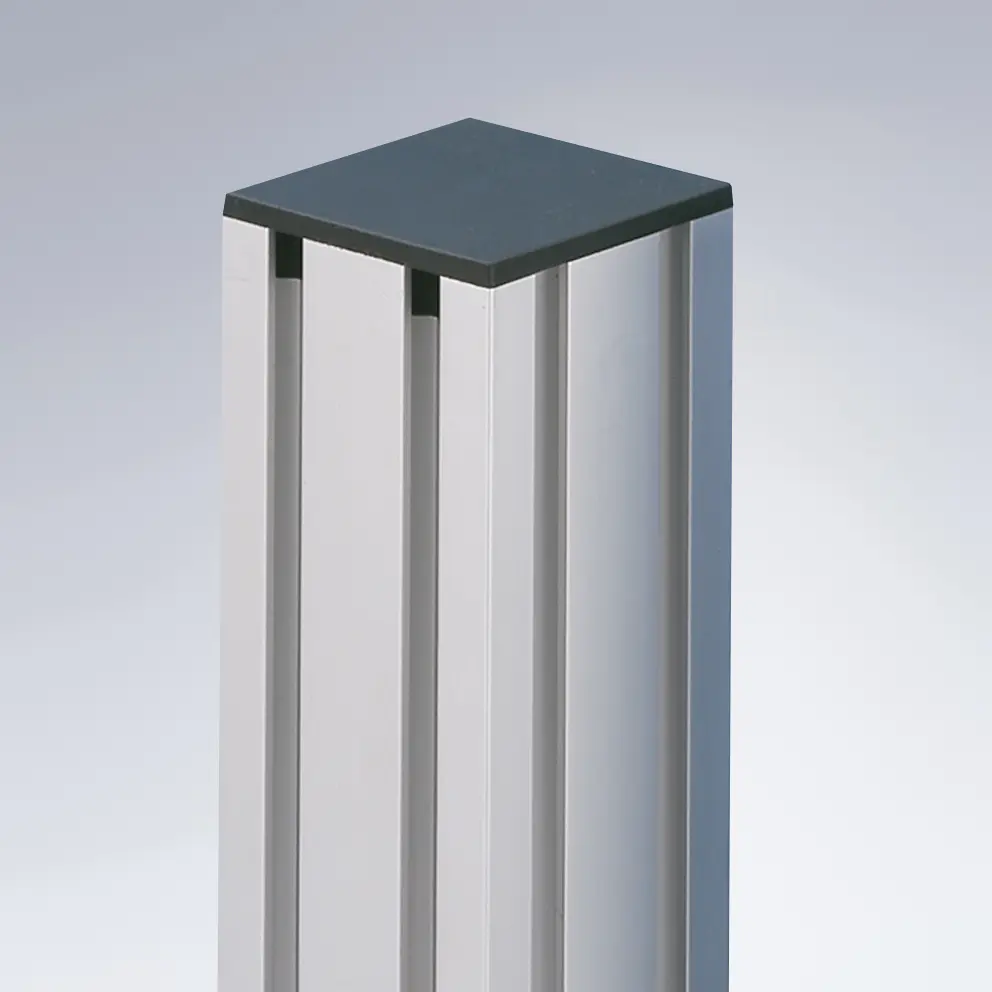 Endkappe mk 2502 auf Profil 80x80 mm