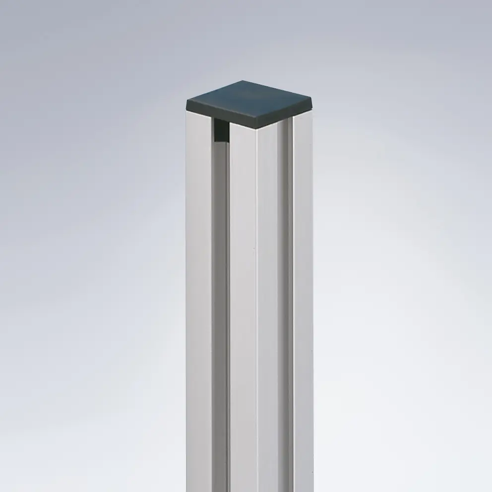 Endkappe mk 2507 auf Profil 40x40 mm