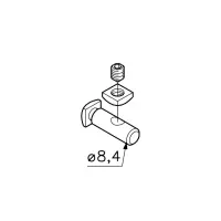 Spannverbinder Serie 25 Abmessungen
