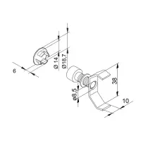 Reinraumverbinder Abmessungen