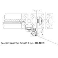 Kugelschnapper Abmessungen